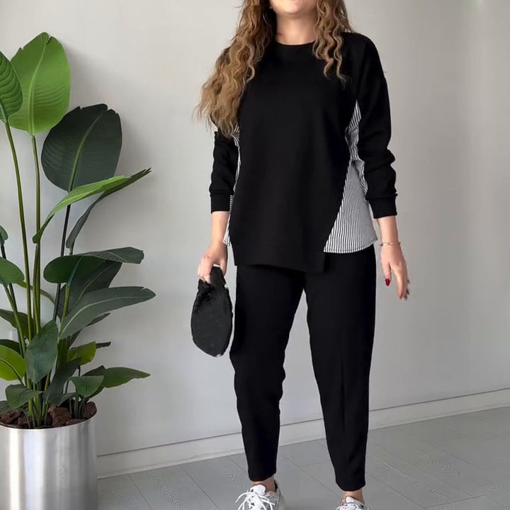 Levoire | Doux Ensemble Lounge Confortable Noir