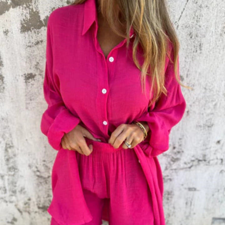 Levoire | Lssiges Unicolore T-Shirt Manches Longues