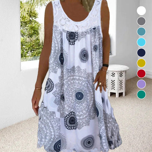Levoire | Robe Dt Légère Avec Imprim Décolleté