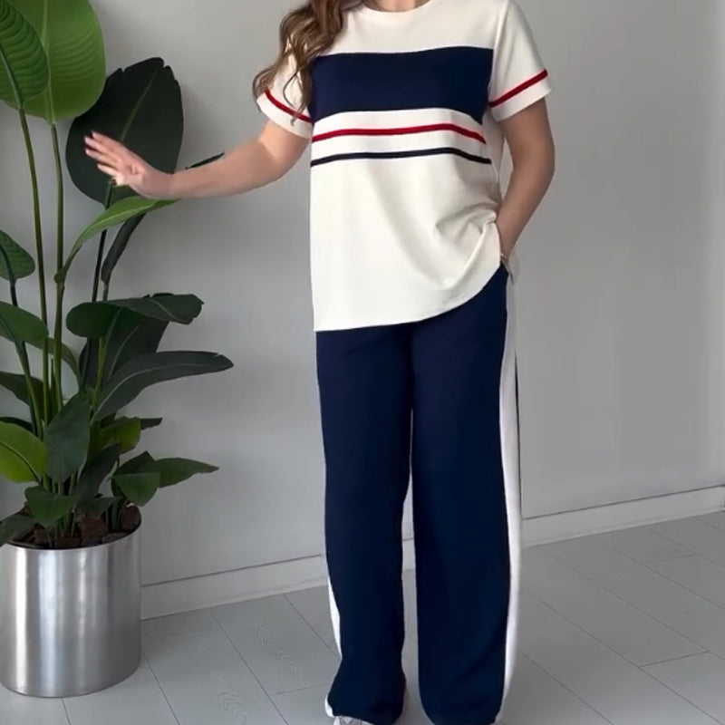 Levoire | T-Shirt Oversize Et Pantalon Décontracté Pour Femmes