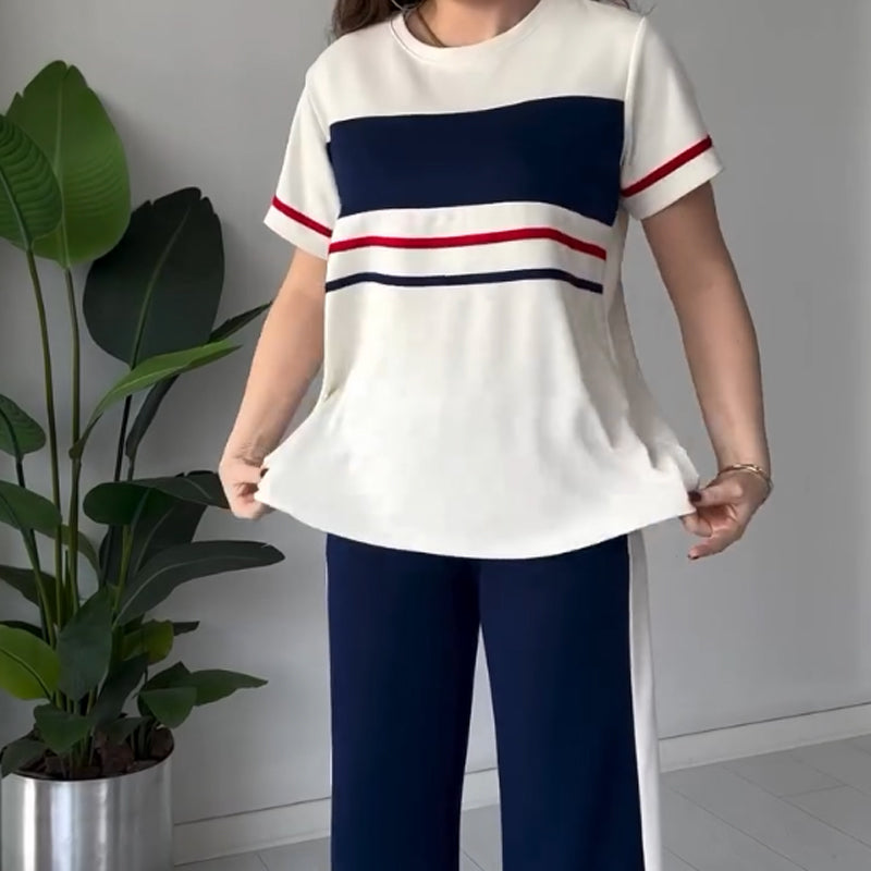 Levoire | T-Shirt Oversize Et Pantalon Décontracté Pour Femmes
