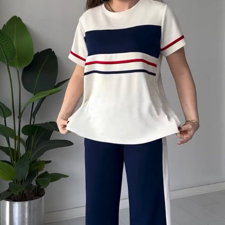 Levoire | T-Shirt Oversize Et Pantalon Décontracté Pour Femmes