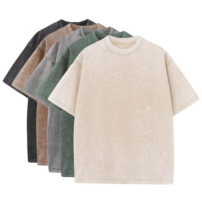 Levoire | Paquet de 5 t-shirts surdimensionnés Beige