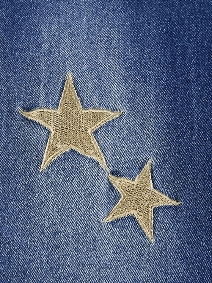 Levoire | Stern Jeans À Clins Brodés