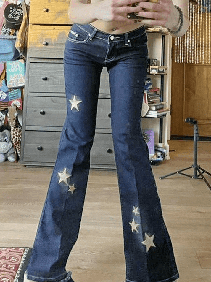 Levoire | Stern Jeans À Clins Brodés