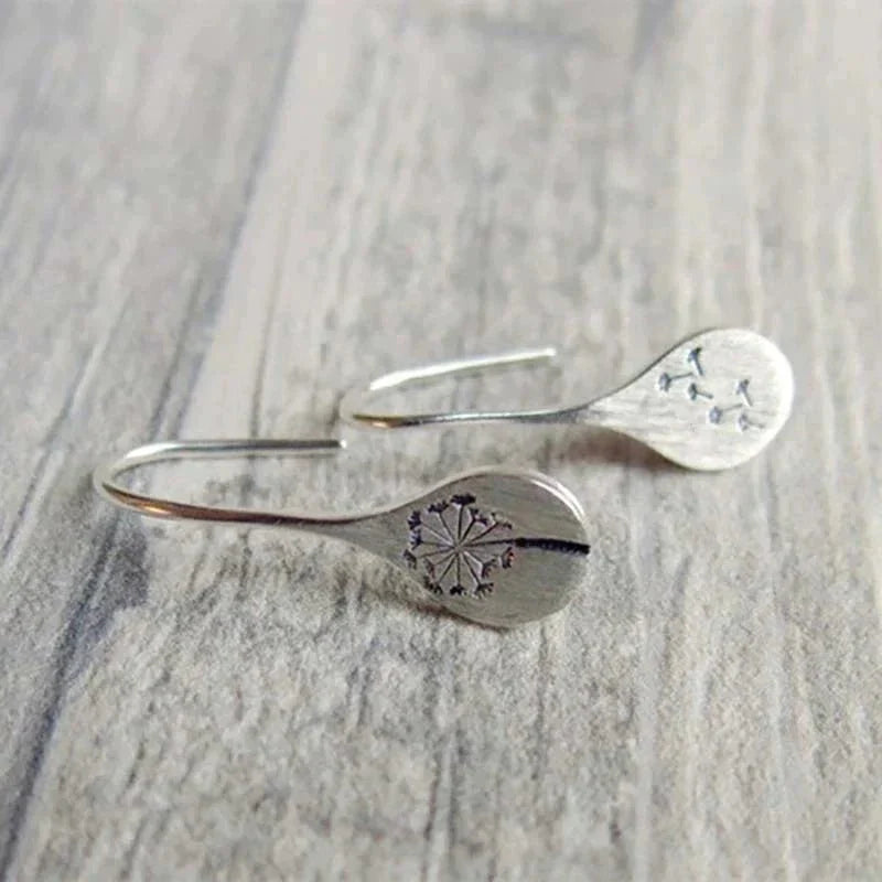Levoire | Boucles D'Oreilles En Pissenlit Argent