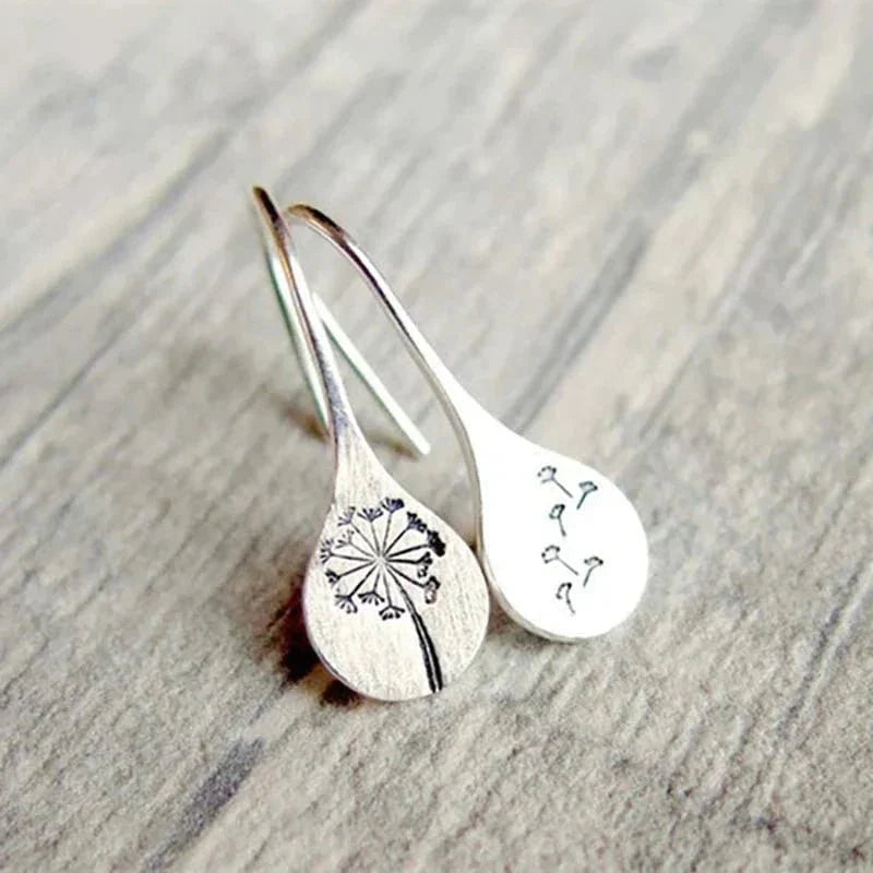 Levoire | Boucles D'Oreilles En Pissenlit Argent