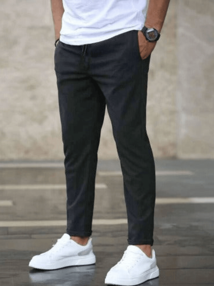 Levoire | Pantalon Stretch Moderne Homme Gris