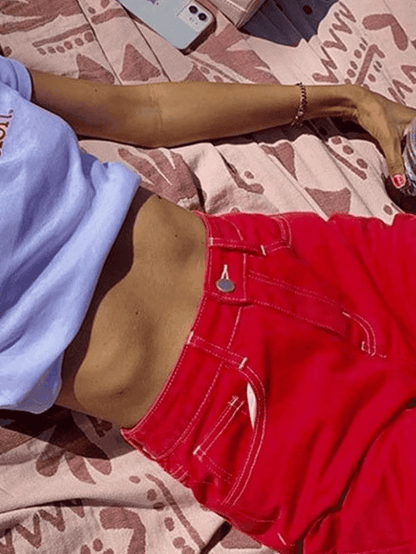 Levoire | Détail Brodé Jeans Boyfriend Délavés