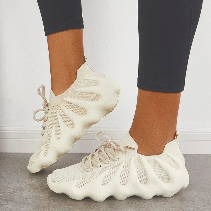 Levoire | Sneaker Avec Design Respirant Beige