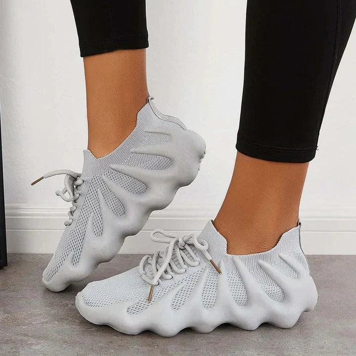 Levoire | Sneaker Avec Design Respirant Gris