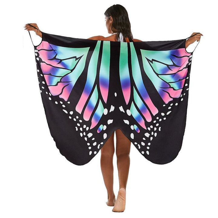 Levoire | Robe De Plage Papillon Une Robe De Plage Unique Avec Design De Papillon Pastel