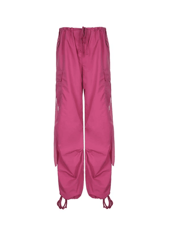 Levoire | Détail Des Bretelles Pantalons Cargo Y2K