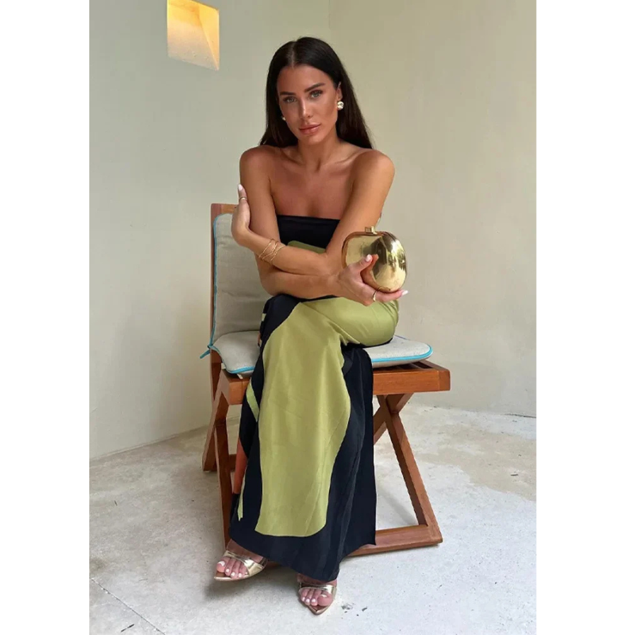 Levoire | Robe Boho Sans Bretelles Pour Femmes
