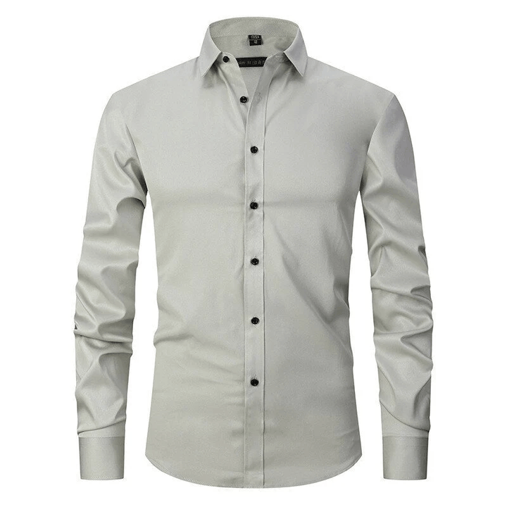 Levoire | Chemise Anti Boulochage Vert clair