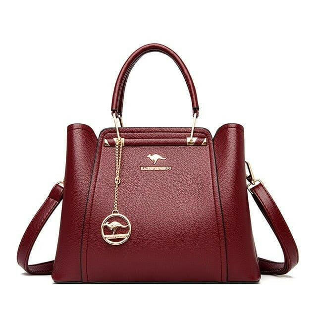 Levoire | Sac À Fermeture Éclair Élégant En Cuir Synthétique Microfibre