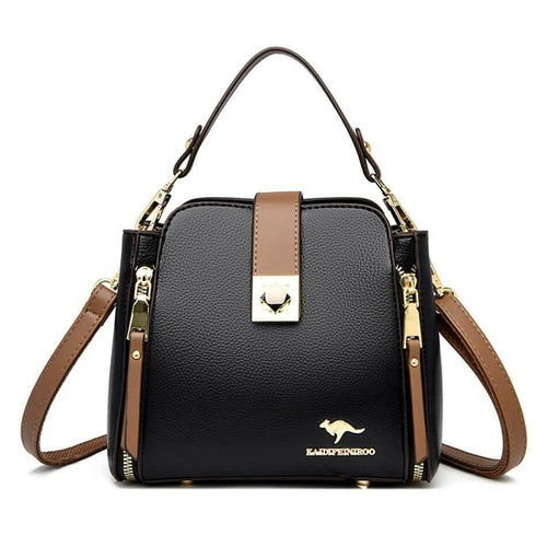 Levoire | Sac À Épaule Stylé Breanna En Microfibre Synthétique Douce