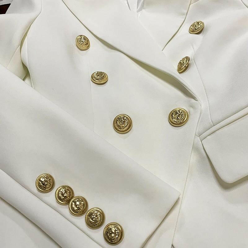 Levoire | Femme Veste De Costume Croisée Classique Européenne