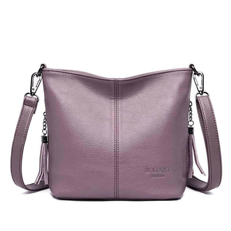 Levoire | Sac À Bandoulière En Cuir Rester Organisé Avec Style ! Lilas