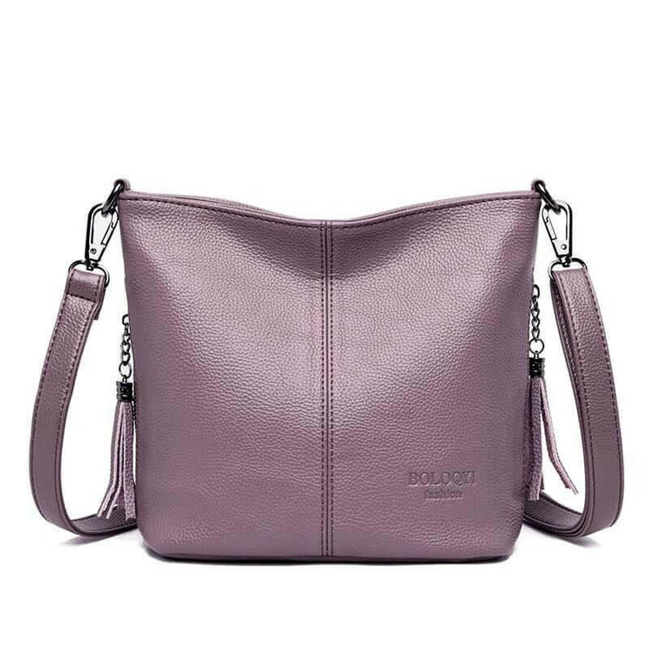 Levoire | Sac À Bandoulière En Cuir Rester Organisé Avec Style ! Lilas