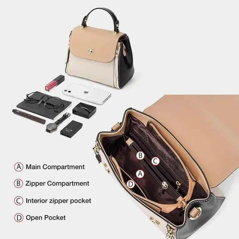 Levoire | Sac À Bandoulière En Cuir Véritable Stylé Pour Le Quotidien