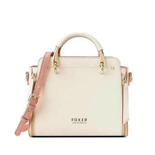 Levoire | Sac À Bandoulière En Cuir Véritable Stylé Pour Le Quotidien ROSE & CRÈME