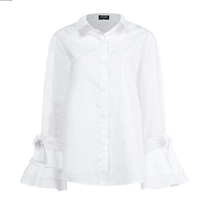 Levoire | Chemise Grande Taille À Col Montant Élégant