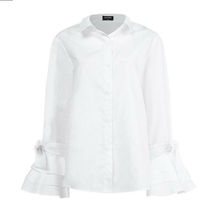 Levoire | Chemise Grande Taille À Col Montant Élégant