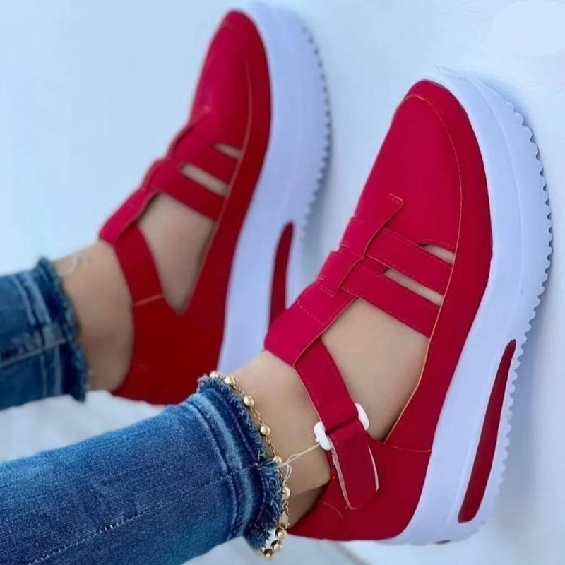 Levoire | Chaussures Adaptées À Un Usage Quotidien Rouge