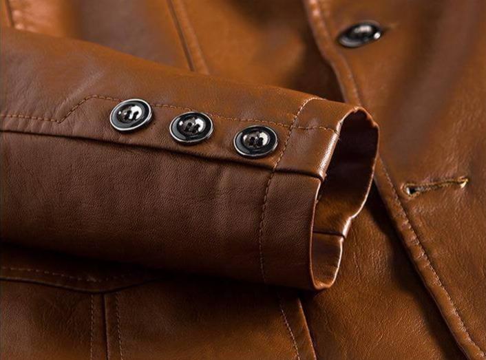 Levoire | Veste En Cuir Premium Hommes Printemps Et Été