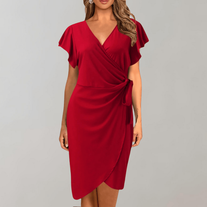 Levoire | Robe d'été femme légère et tendance design élégant Rot