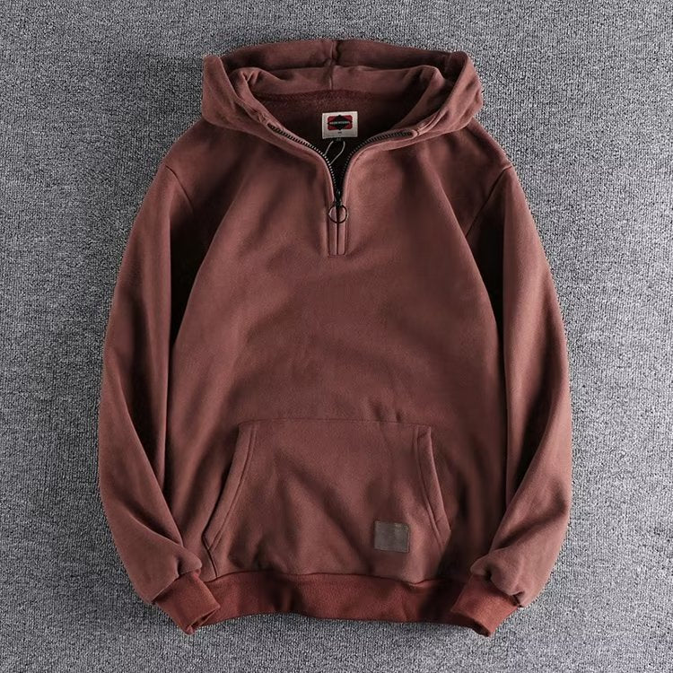 Levoire | Confortable Quartze Sweat à Zip Rot
