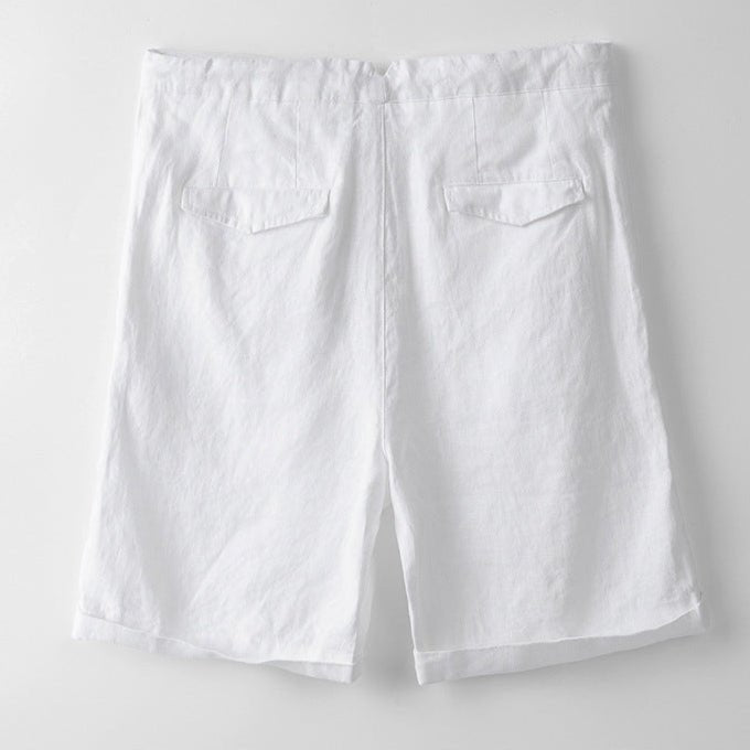 Levoire | Shorts En Lin Avec Cordon