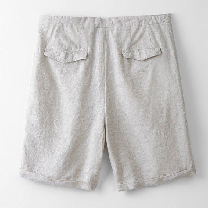Levoire | Shorts En Lin Avec Cordon