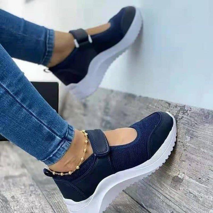 Levoire | Chaussures de Randonnée avec Semelle Orthopédique Bleu foncé