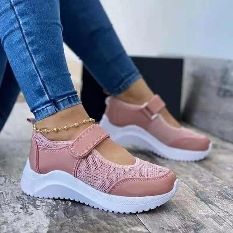Levoire | Chaussures de Randonnée avec Semelle Orthopédique Rose
