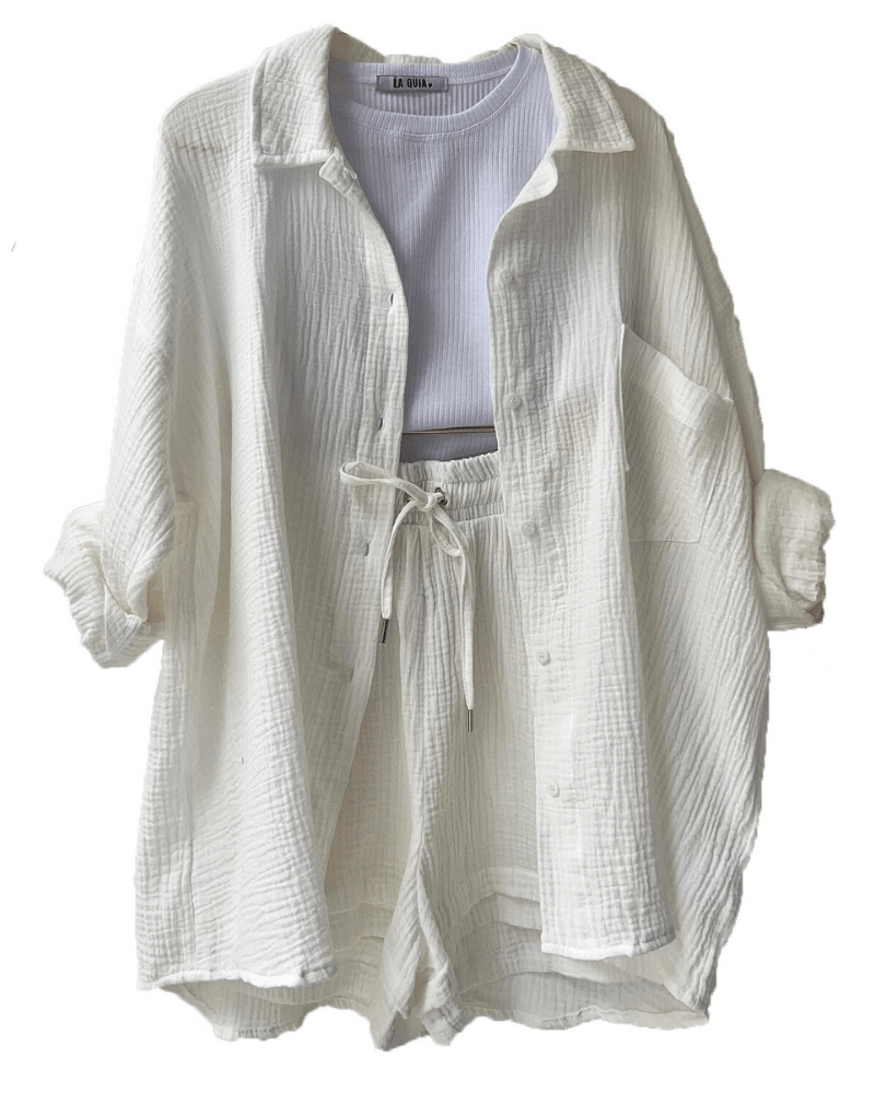 Levoire | Ensemble Été 2 Pièces Femme Blanc