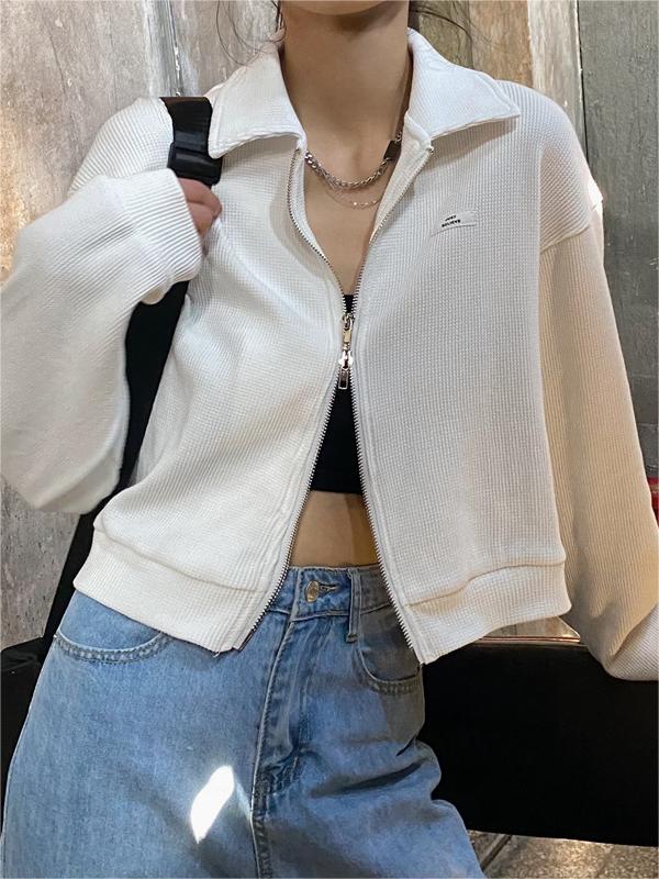 Levoire | Veste courte tricotée avec zip