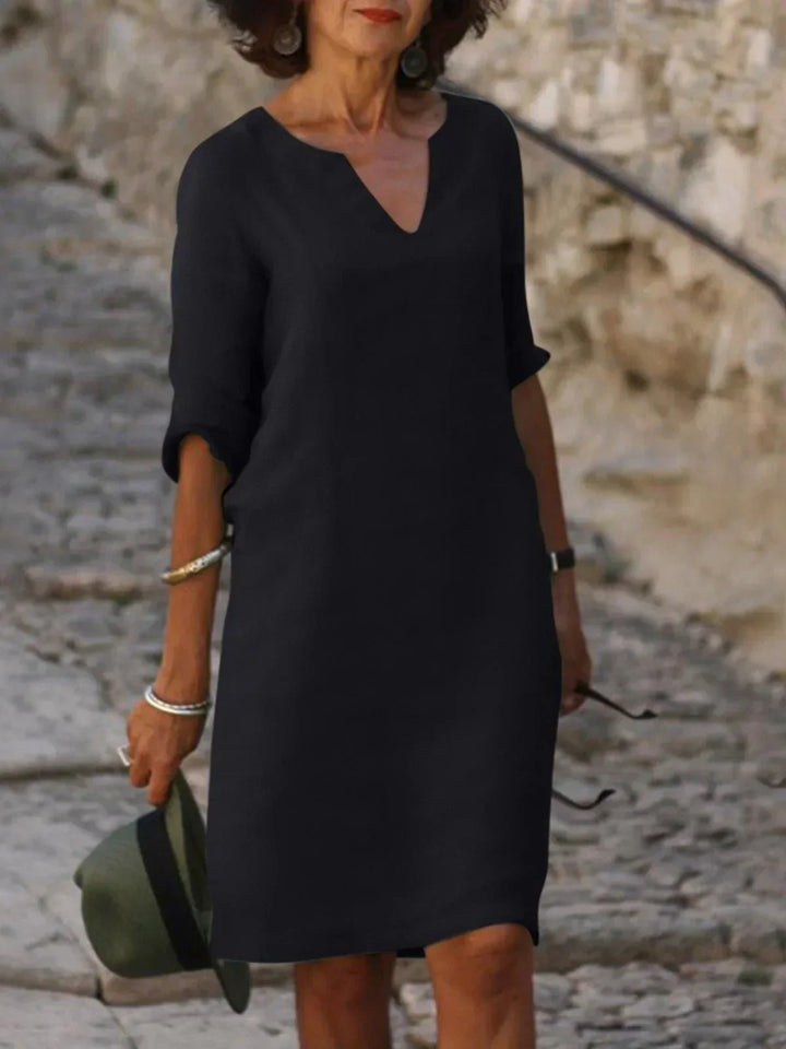 Levoire | Robe Femme Élégante Légère, Élégante & Parfaite Pour Des Occasions Spéciales Noir