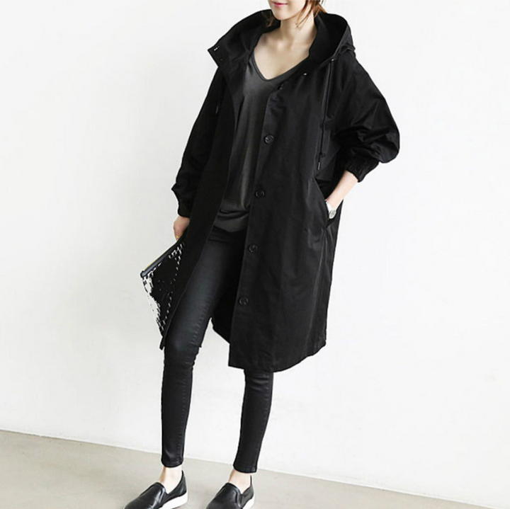 Levoire | Trenchcoat Femmes Noir