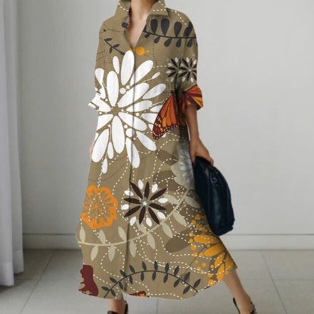 Levoire | Robes D'Été Avec Une Finition Et Un Style Raffinés Braun