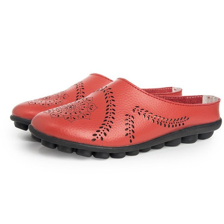 Levoire | Mocassins Uniques Rouge