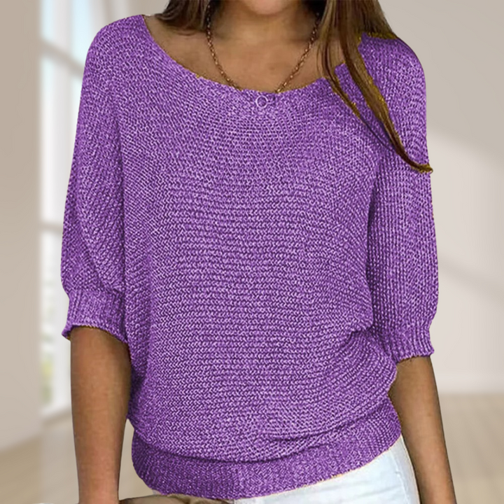 Levoire | Pull confortable et élégant Violet