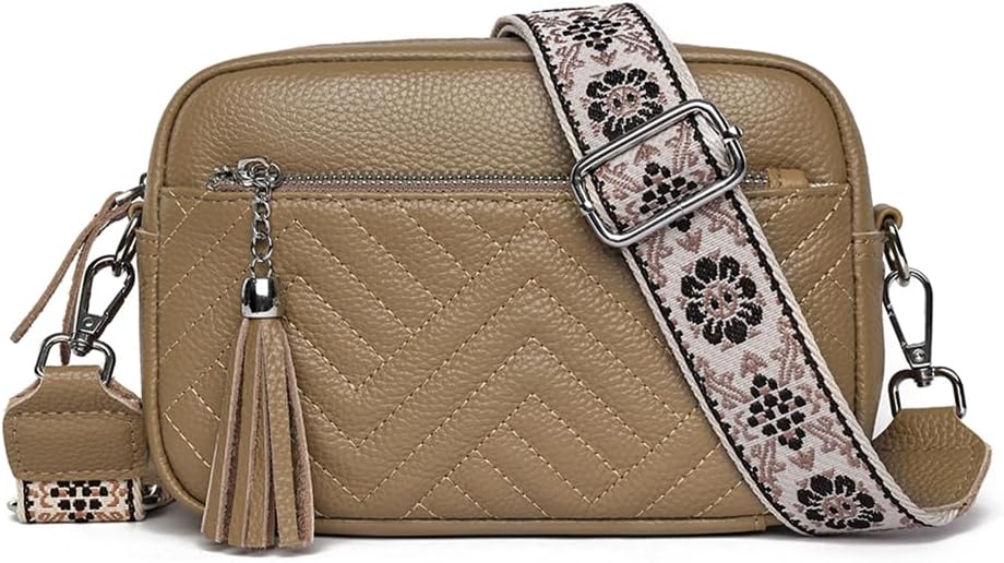 Levoire | Sac À Bandoulière Vegan Élégant Khaki