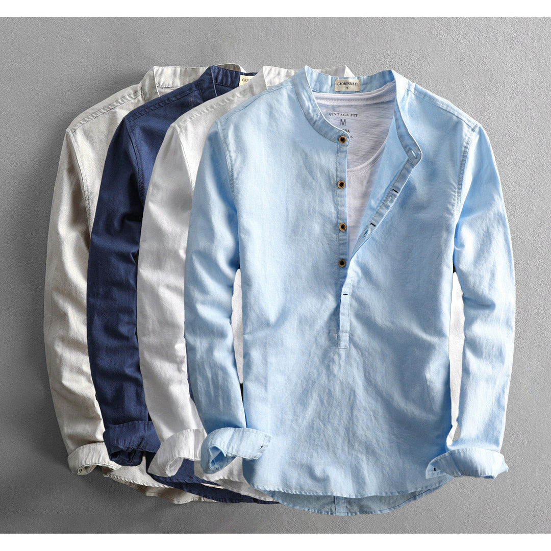 Levoire | Chemise D'Été Pour Hommes Chemise Décontractée Légère Avec Coupe Ample