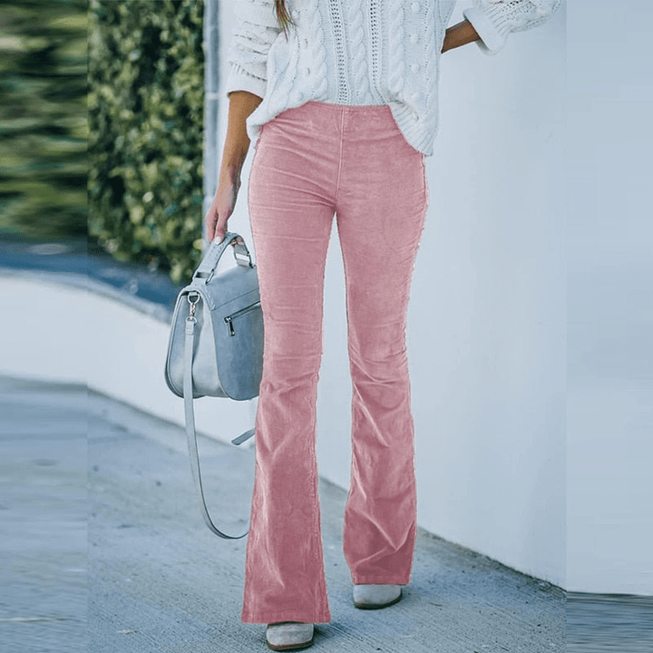 Levoire | Pantalon velours style rétro femme Rosa