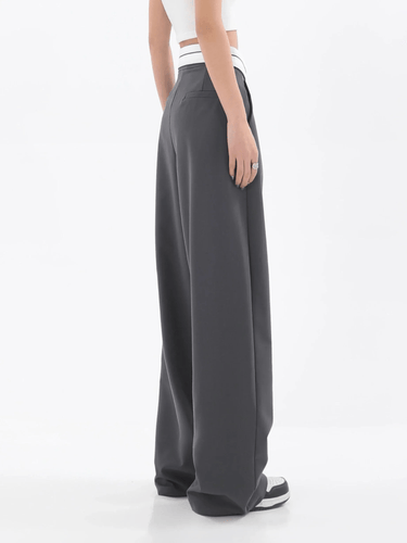 Levoire | Pantalon large taille haute femme