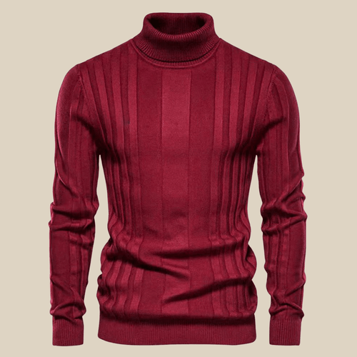 Levoire | Pull Tendance Luxe Hommes Col Roulé Chaud & Confortable