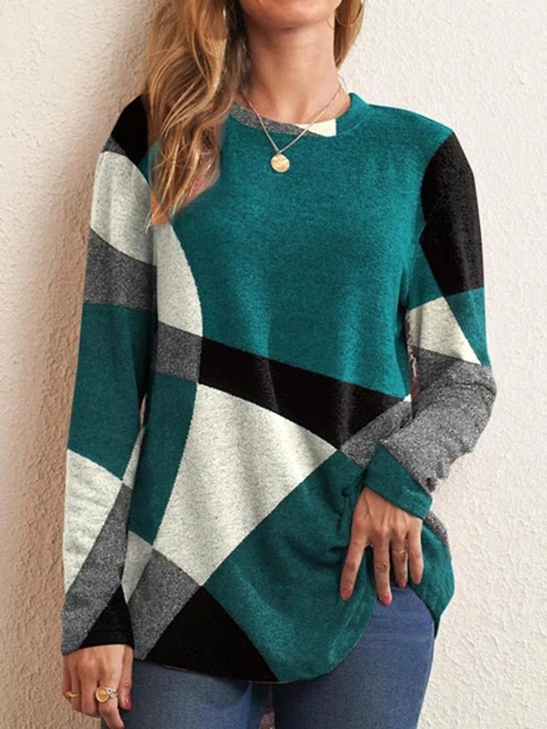 Levoire | Pull En Tricot Décontracté Pour Femmes Bleu foncé