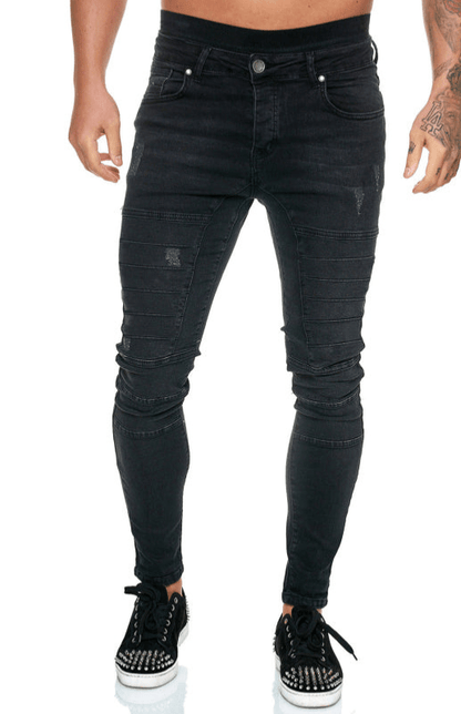Levoire | Jean Slim Taille Haute Homme Noir